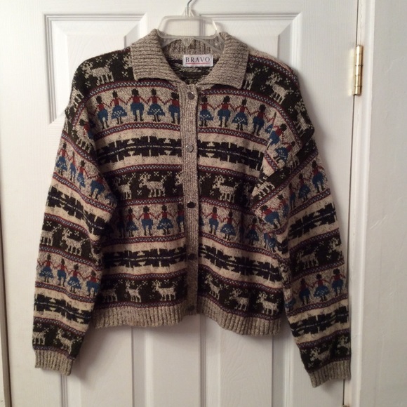 Bravo Sweaters - Vintage wool sweater.